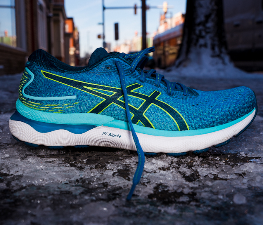 asics gel-nimbus 24 - SNOW