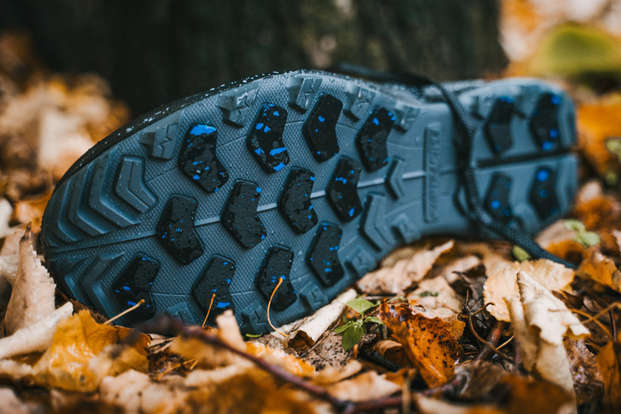 Outsole with Arctic Grip lugs