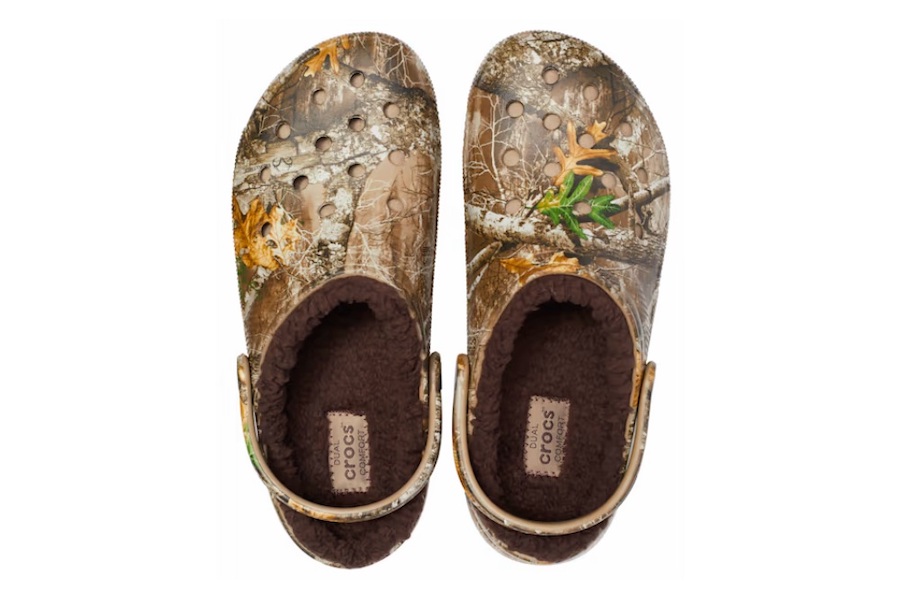 crocs realtree clog - top view