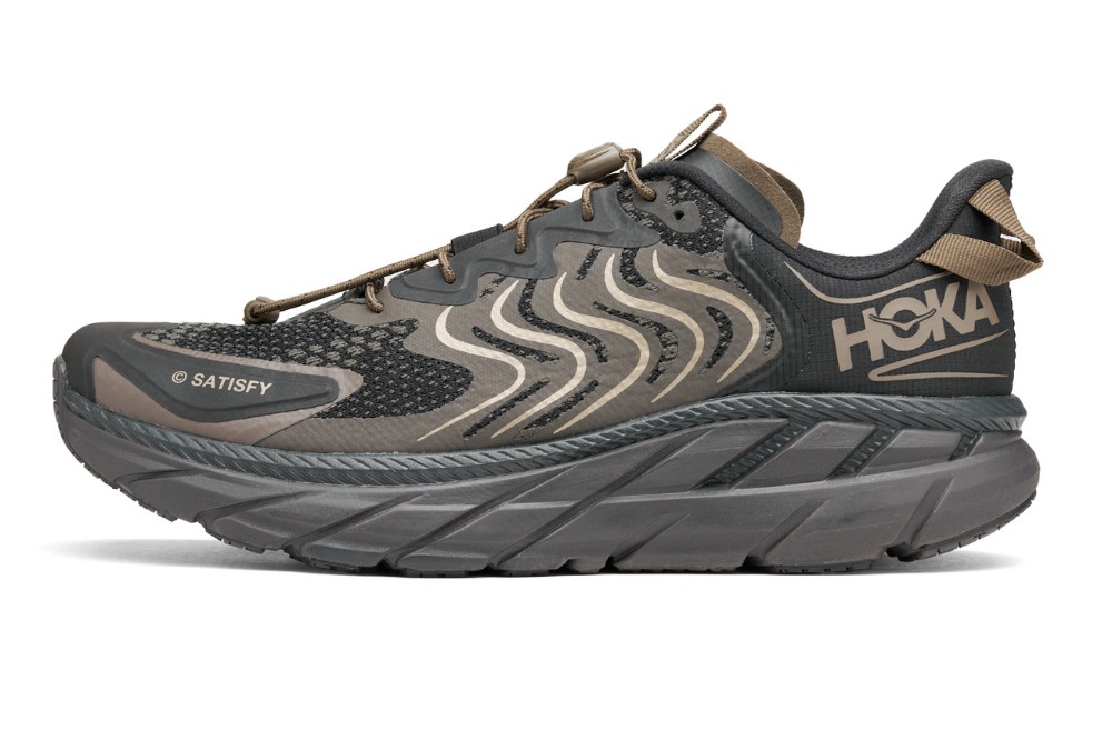HOKA X SATISFY CLIFTON LS - side