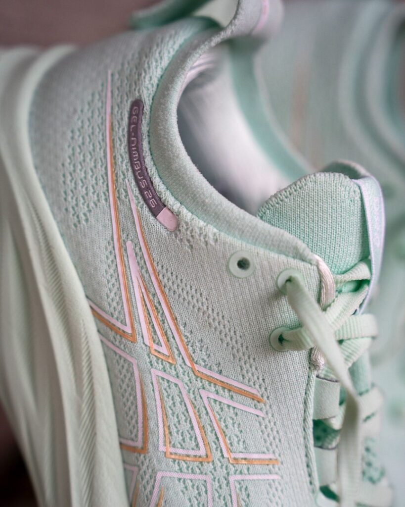 asics gel nimbus 26 knit upper