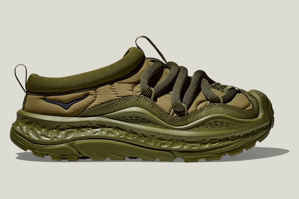 hoka ora primo - forest lateral side