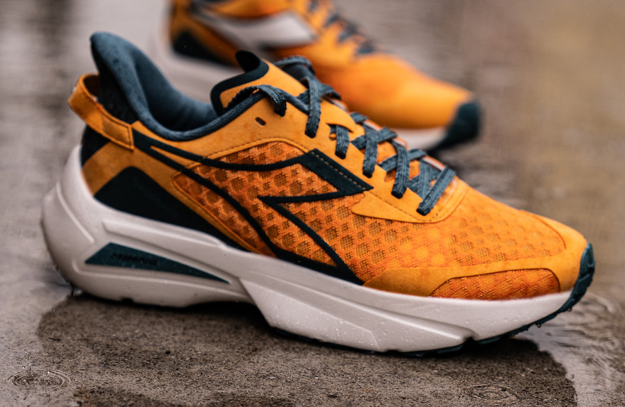 diadora frequenza yellow