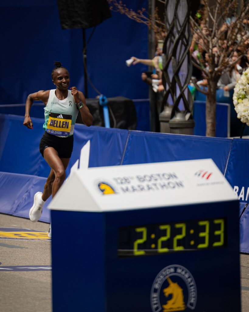boston marathon - helen obiri