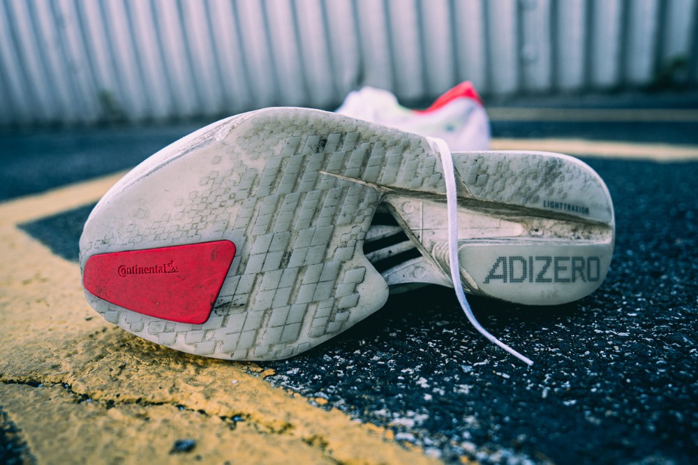 adidas adios pro 4 final - outsole dirty