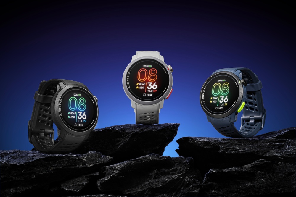 coros pace pro - all three