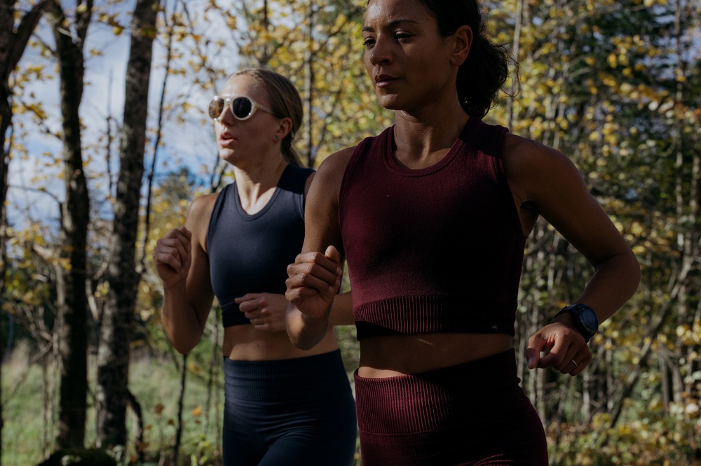 tracksmith fall 2024 - women running