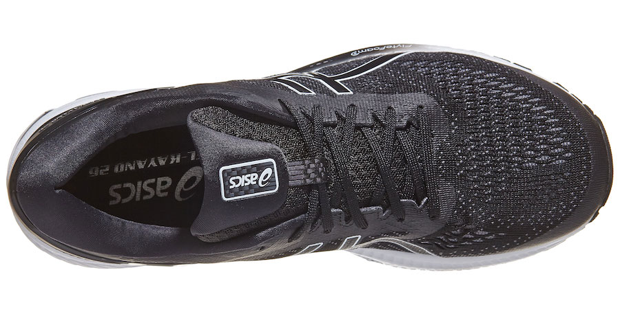 asics gel kayano 26 top view