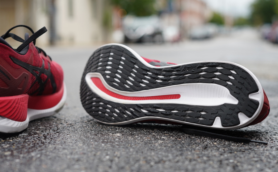 asics glideride outsole