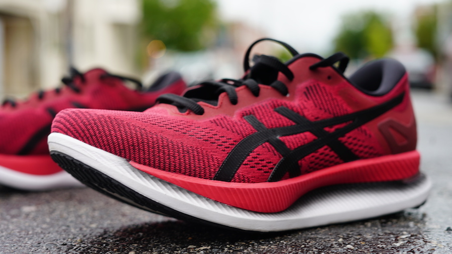 asics glideride side