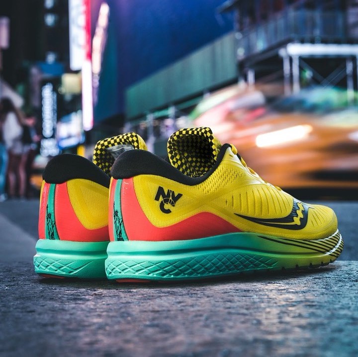 nyc marathon shoe - saucony kinvara 10
