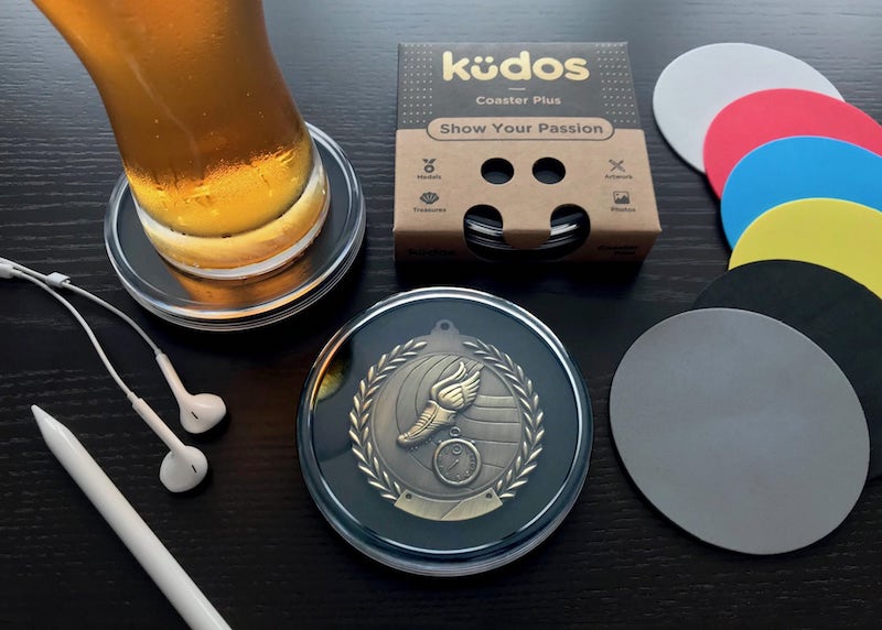 Kudos-Coaster-Black-Desk - 2019 holiday gift guide
