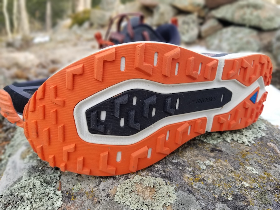 Brooks Caldera 4 - outsole