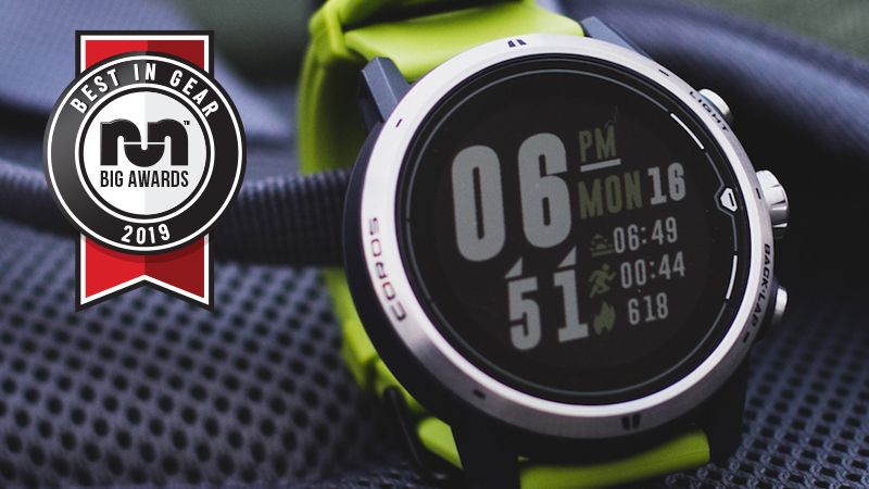 COROS apex pro GPS watch