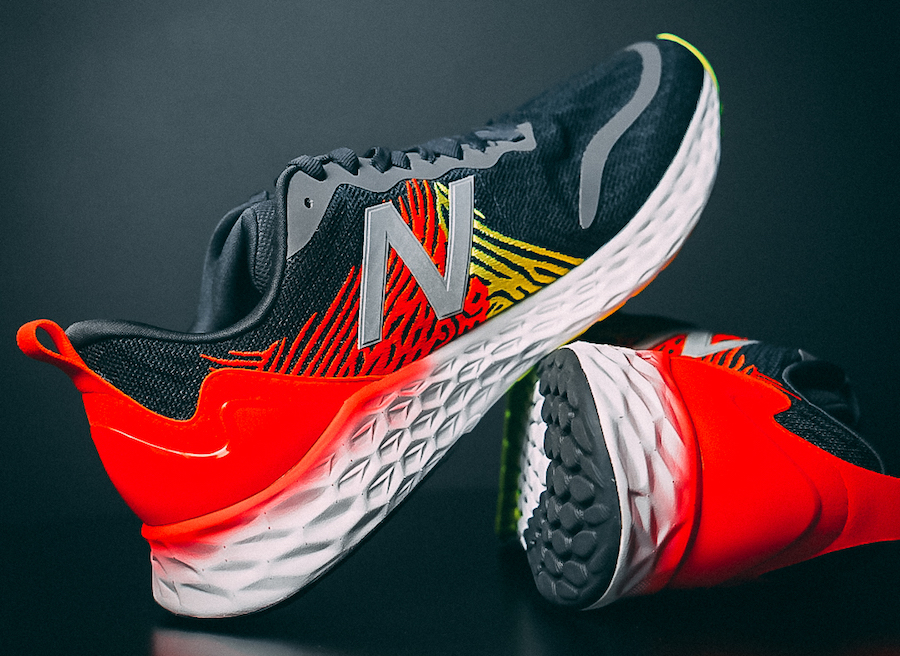 new balance fresh foam tempo - stacked