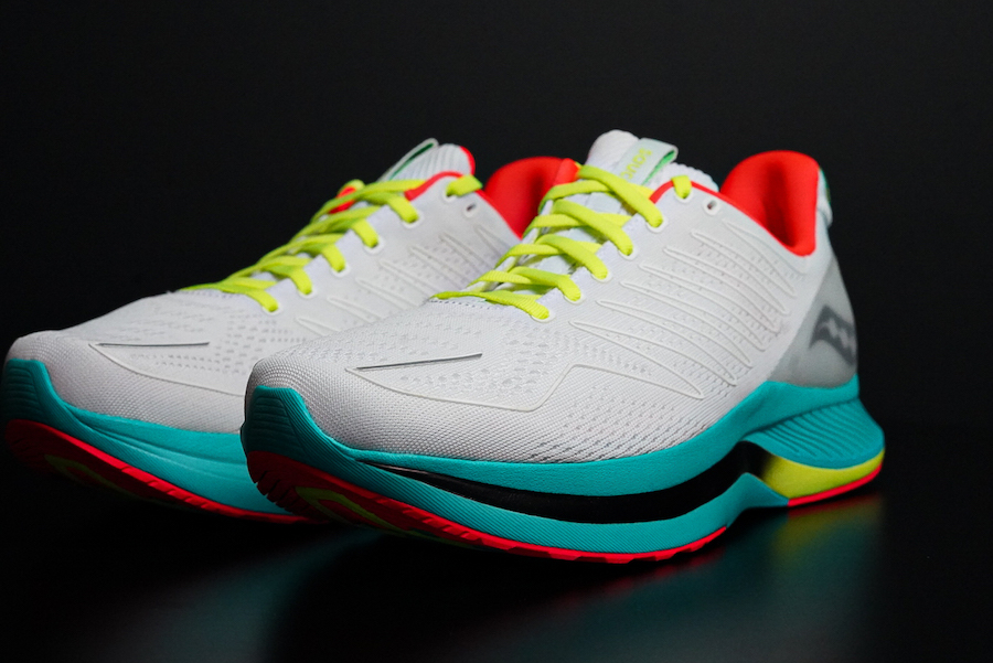 saucony endorphin shift - feature - side upper