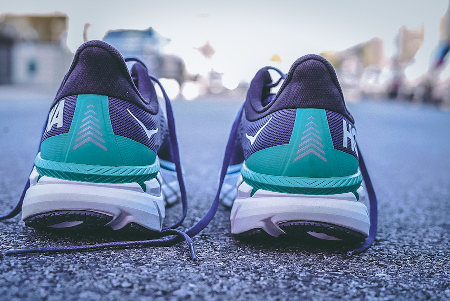 hoka clifton 7 - heel