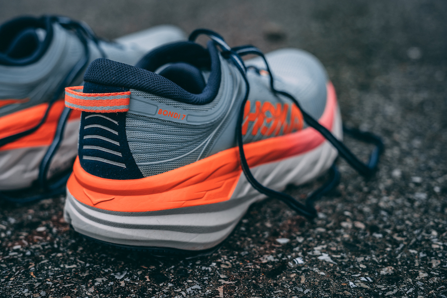 HOKA ONE ONE BONDI 7 - HEEL