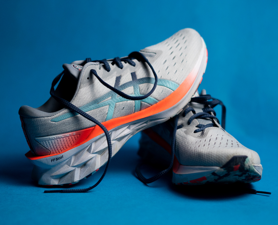 asics novablast 2 - stacked