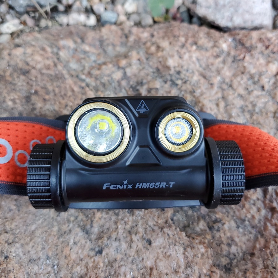 fenix headlamp headon