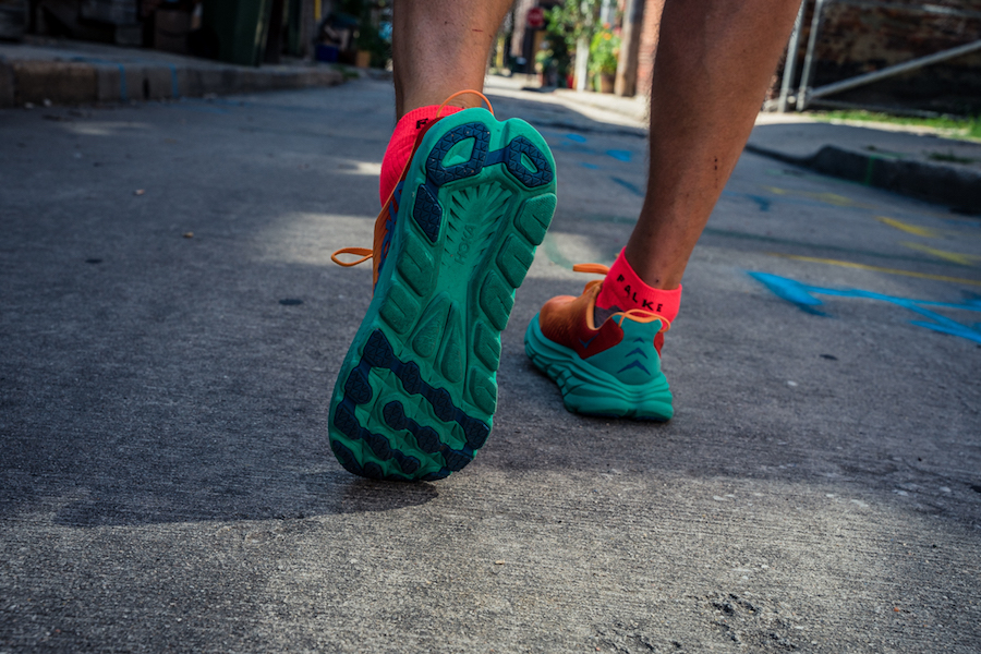 hoka one one rincon 3 - outsole