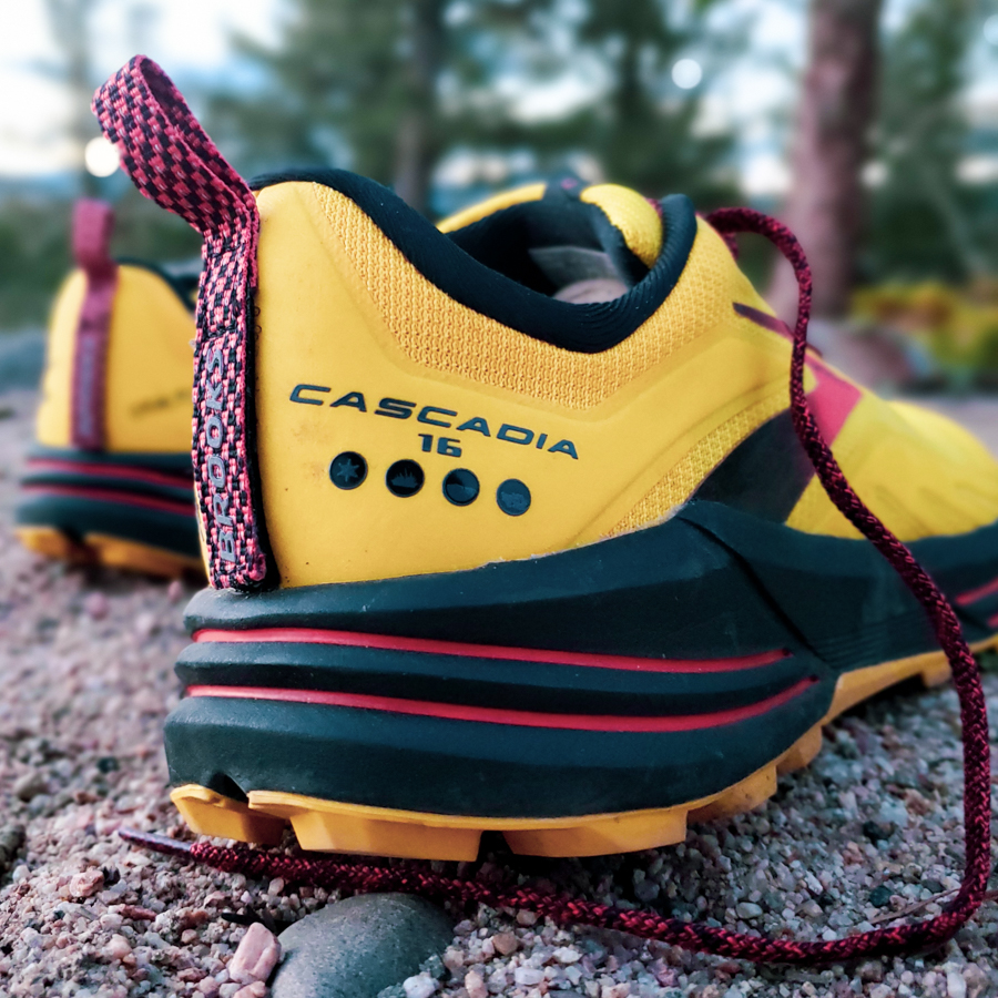 brooks cascadia - heel