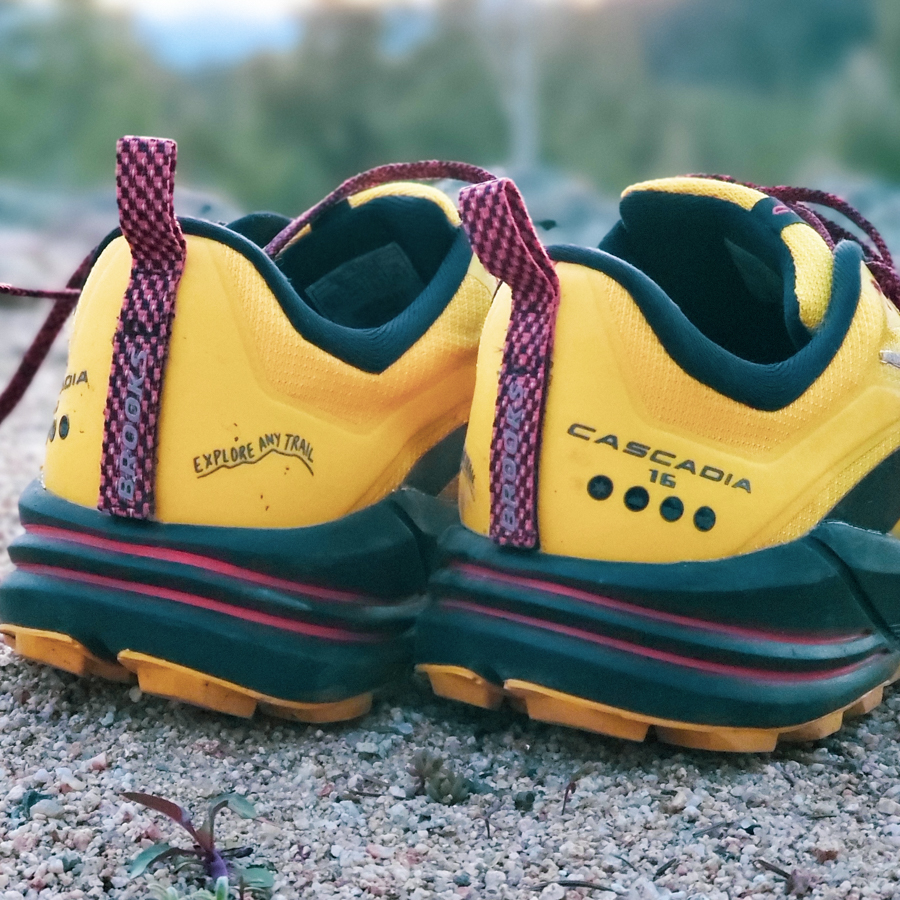 brooks cascadia - heel1