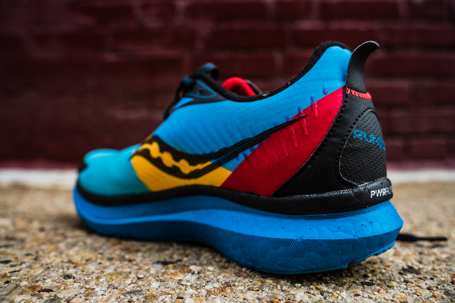 saucony endorphin speed runshield - heel