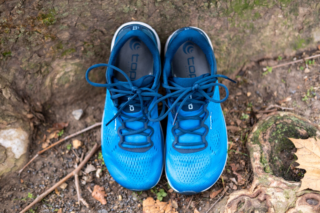 An image showing the top of the Topo Athletic Fli-Lyte 4