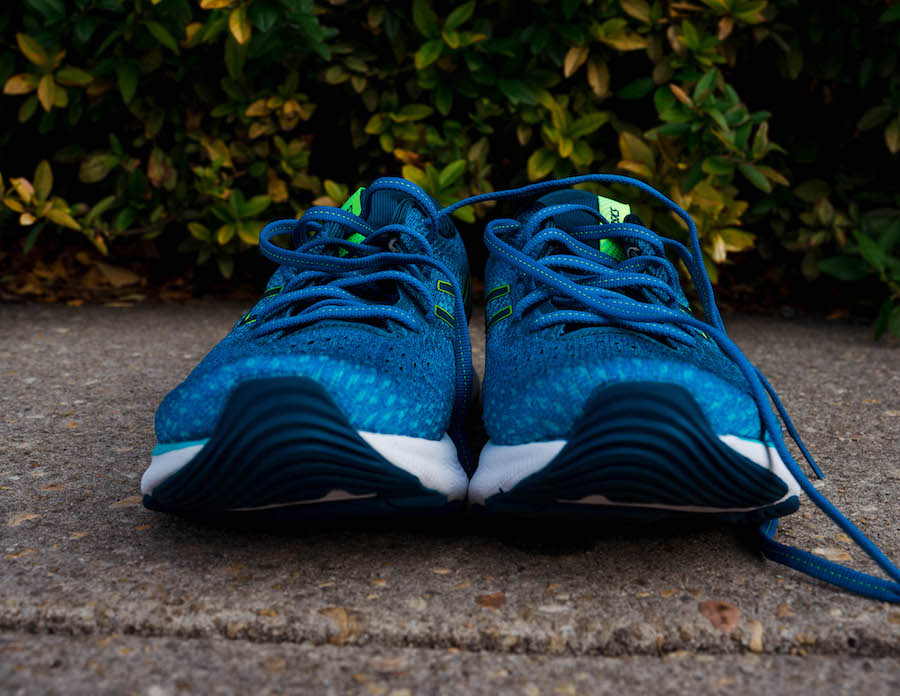 asics gel-nimbus 24 - toe