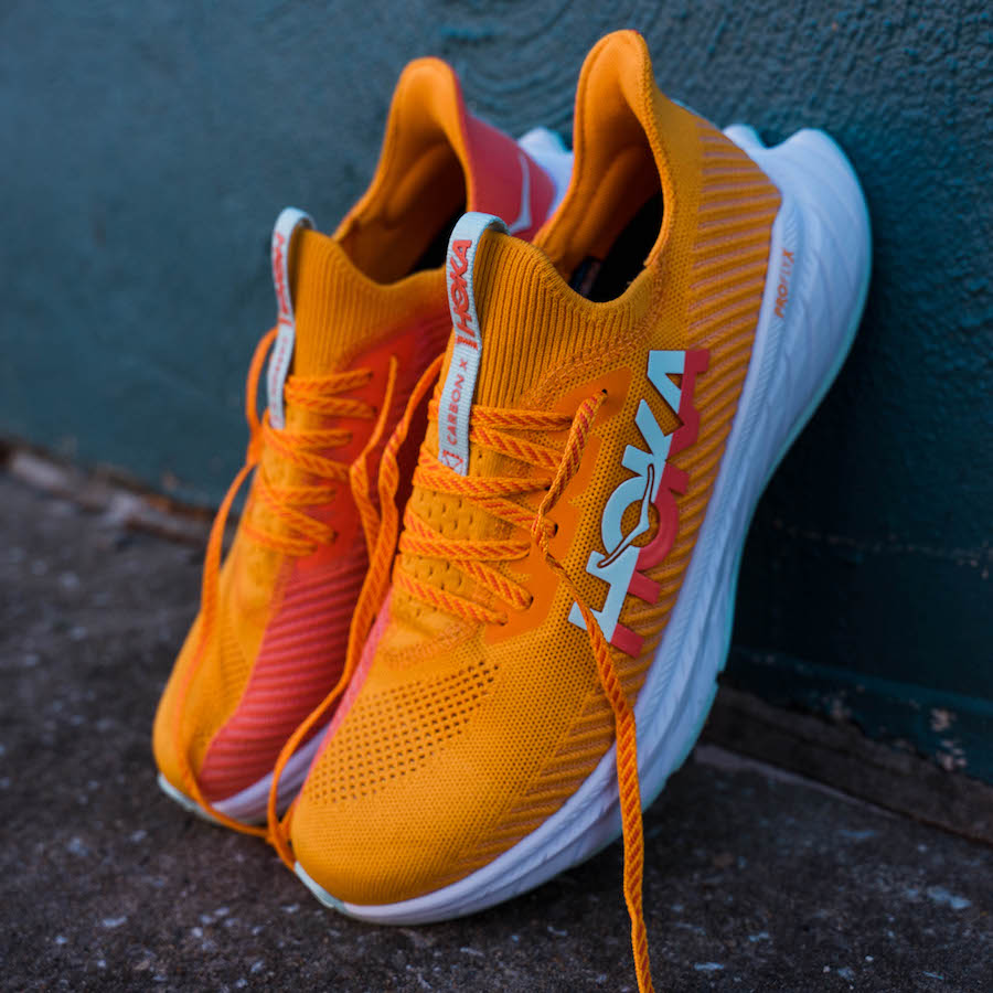 hoka carbon x 3 upper
