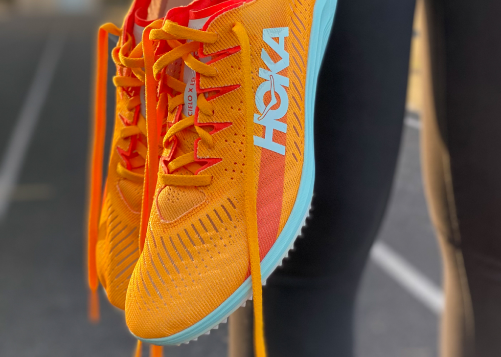hoka cielo x ld spike laces