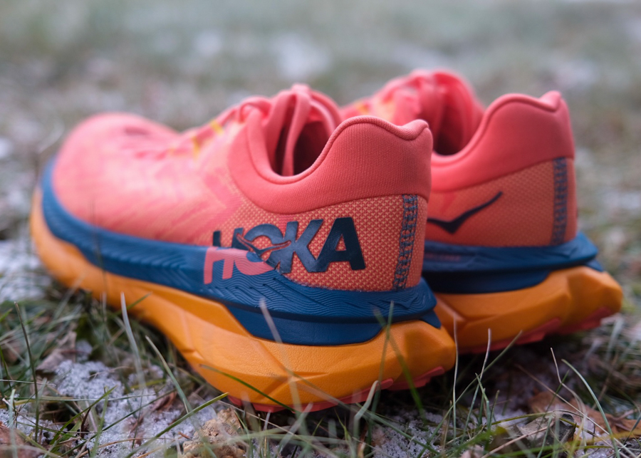 hoka tecton x rear angle