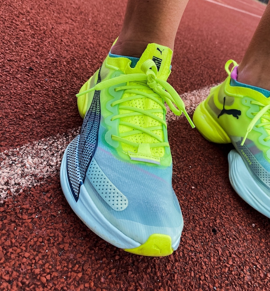 puma fast-r nitro elite - feet