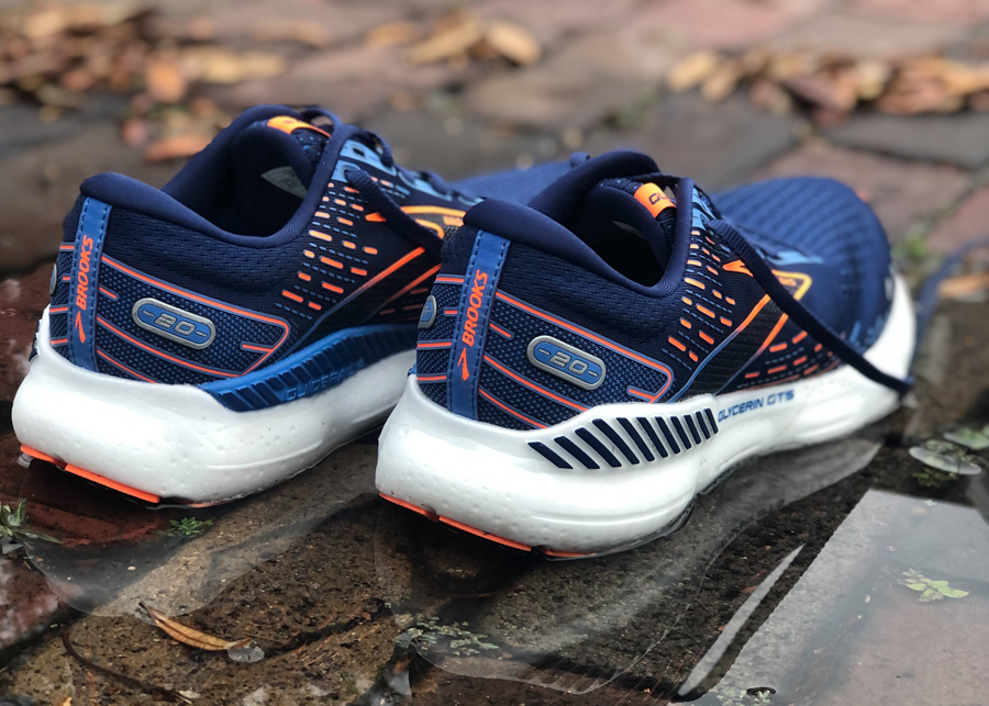 brooks glycerin gts 20 heel