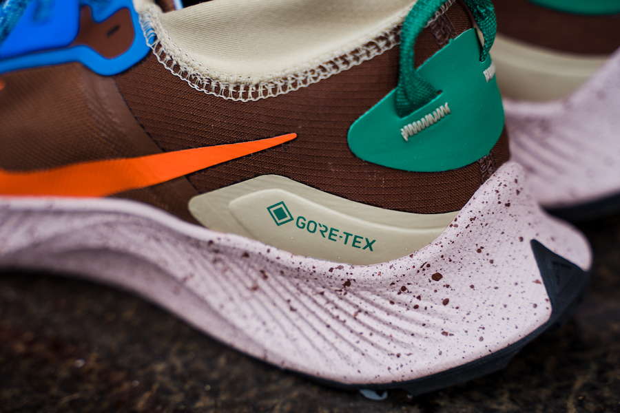 nike pegasus trail 3 goretex - heel
