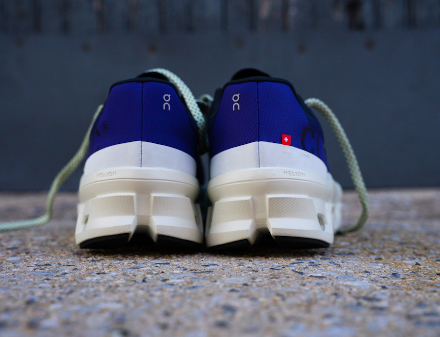 on cloudmonster - heel counter