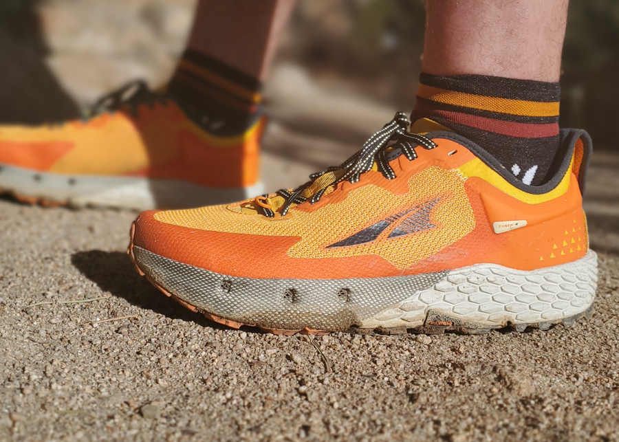 altra timp 4 on foot