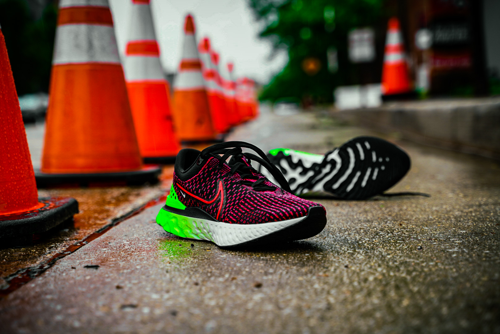 nike shoe rain