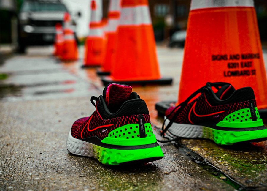nike react infinity run flyknit 3 heel