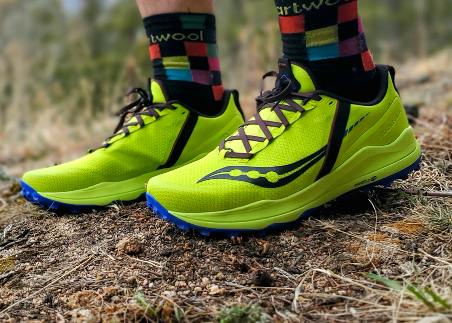 saucony xodus ultra on foot