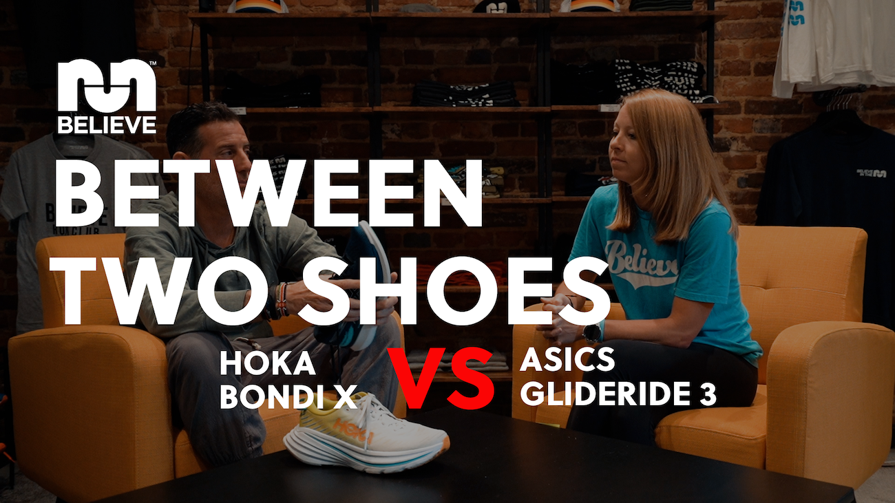 Hoka Bondi X vs Glideride 3