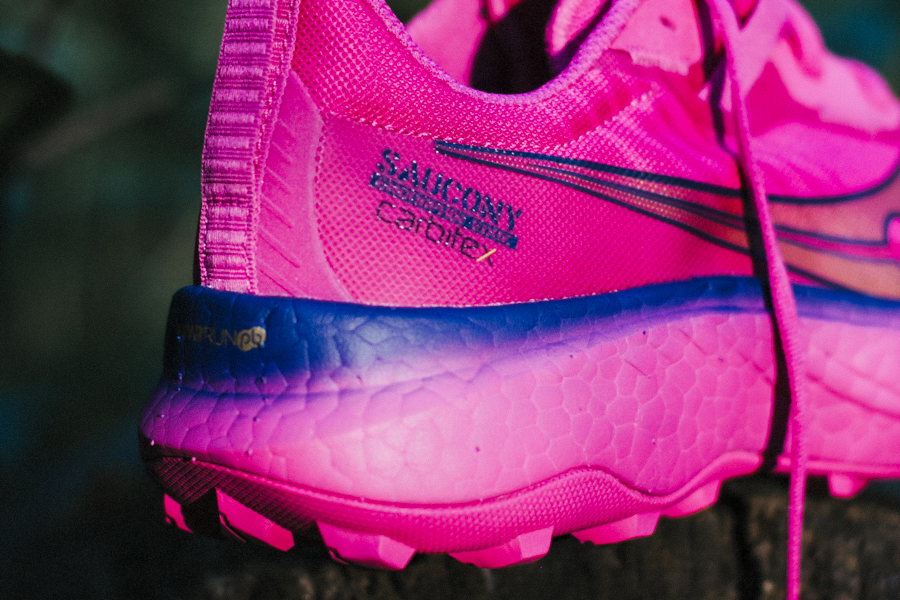 saucony endorphin edge heel