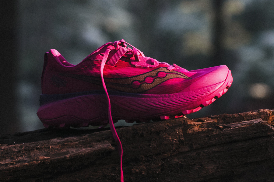 saucony endorphin edge log