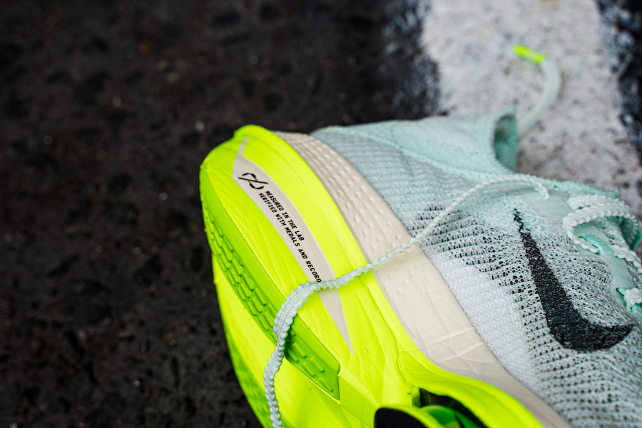 nike alphafly next percent 2 - medial heel
