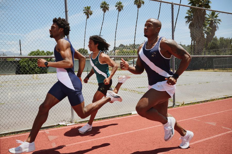 tracksmith x puma speed city on track