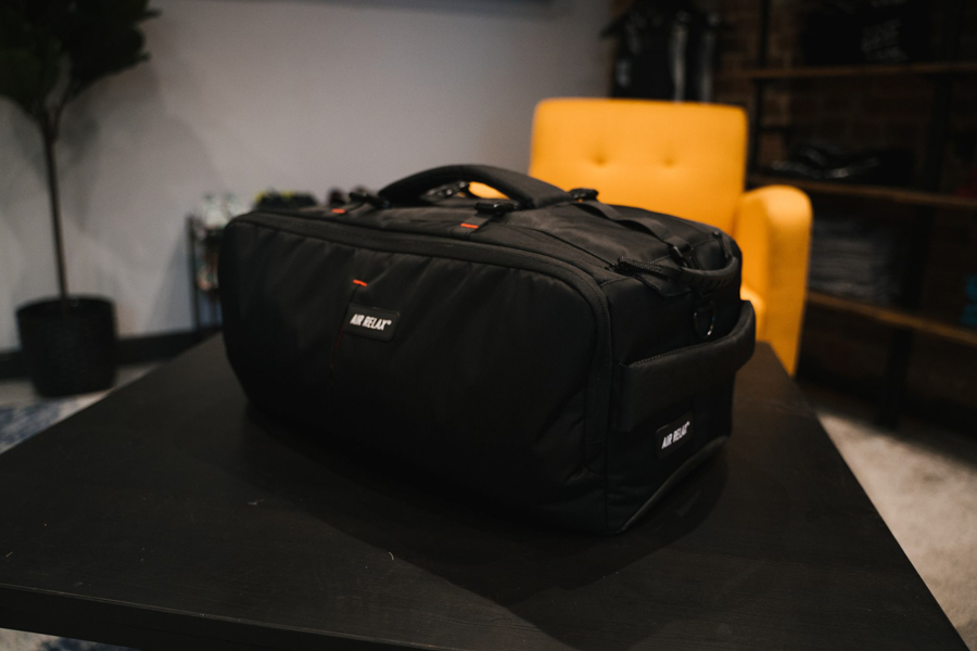 bag packed up