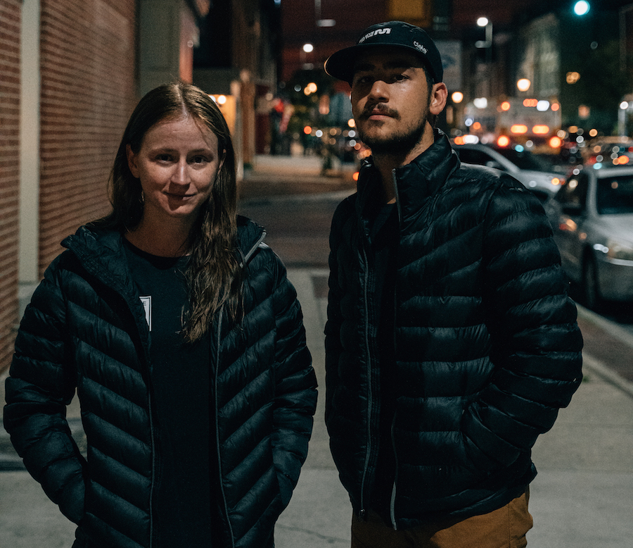 nathan sports puffer jacket - b and L