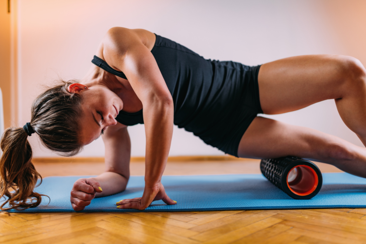 Recovery with foam roller