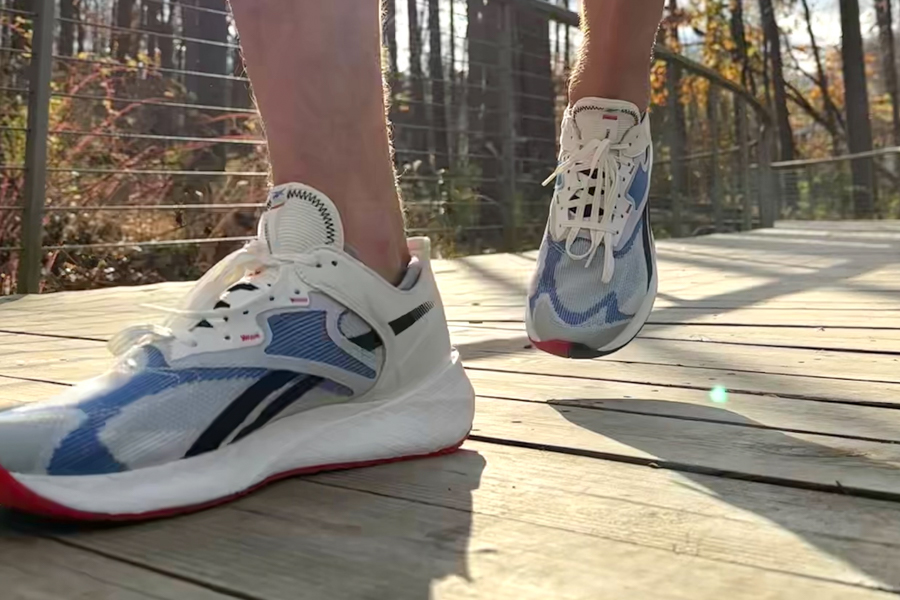 reebok floatride energy symmetros 2 on foot